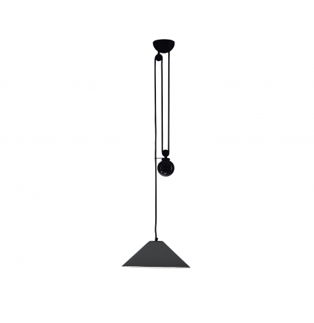 Hanglamp Aggregato Pendelbaar Kap Kegel Metaal Antraciet