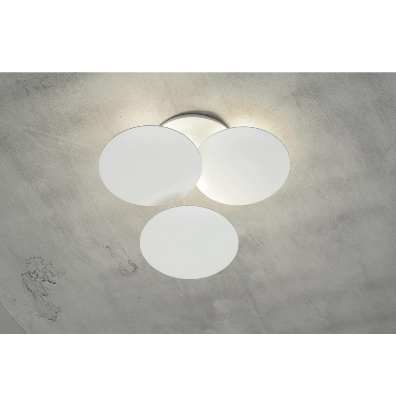 Wand-/plafondlamp Circle 3l